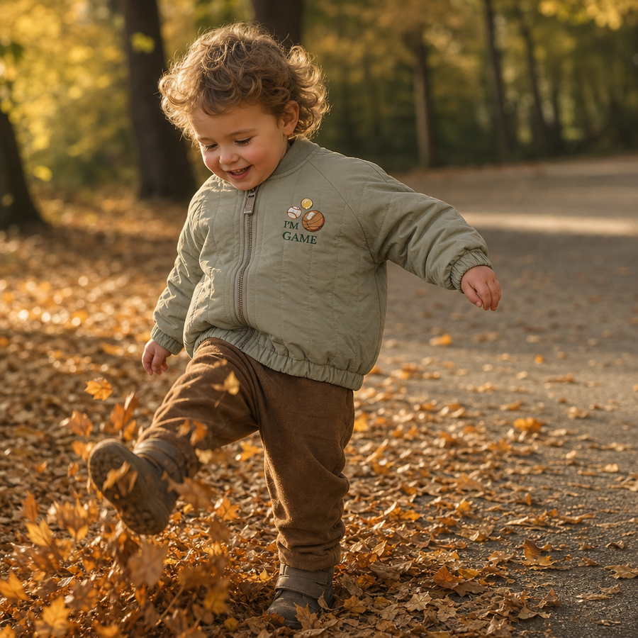 Barn i Juno bomber jacket Laurel oak