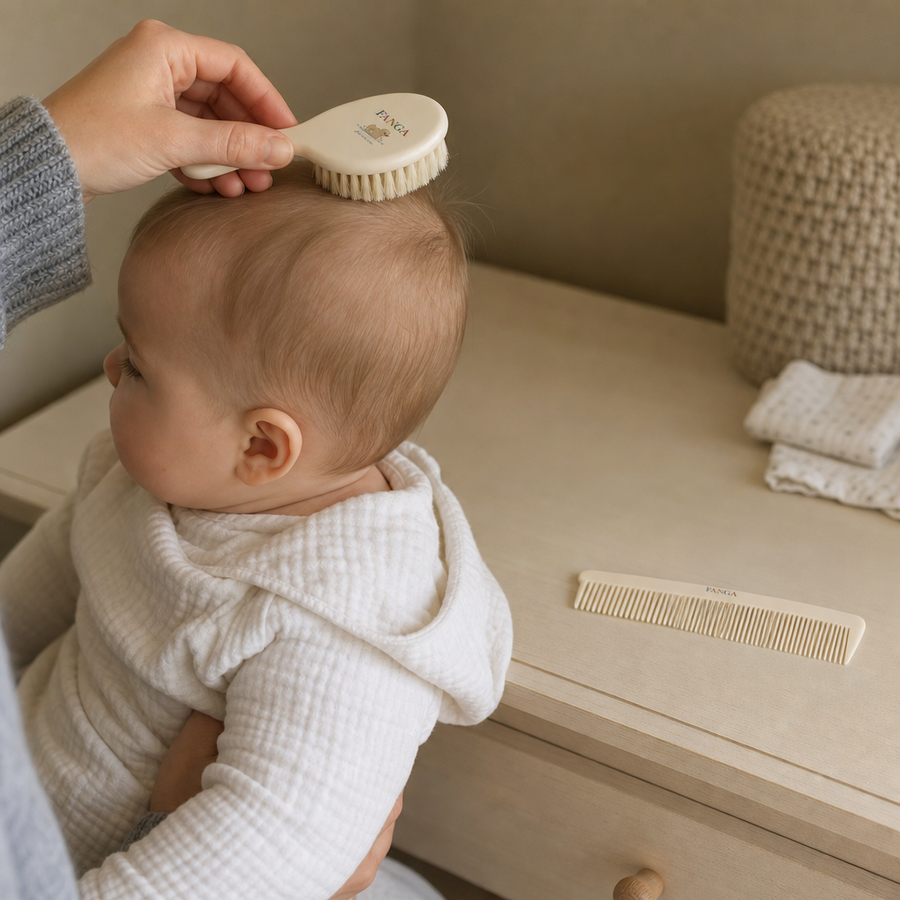 Boerstesaet til baby i brug
