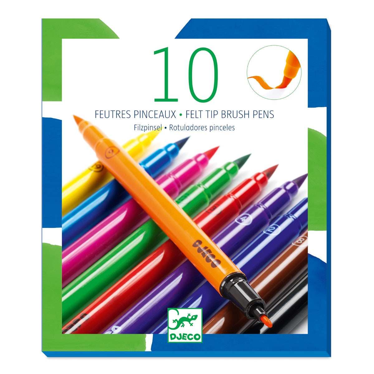 Tusser 10 stk klassiske farver