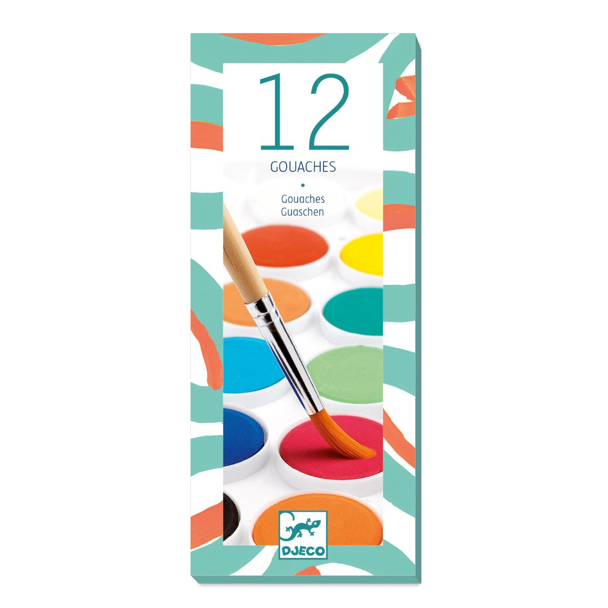 Vandfarve 12 klassiske farver