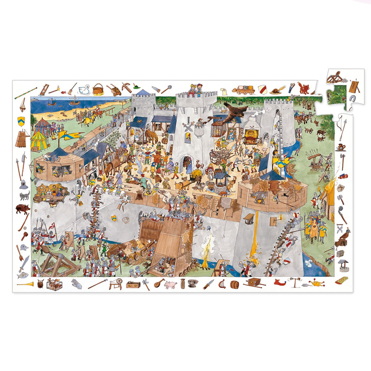 Observationspuslespil 100 brikker - 'Borgen'