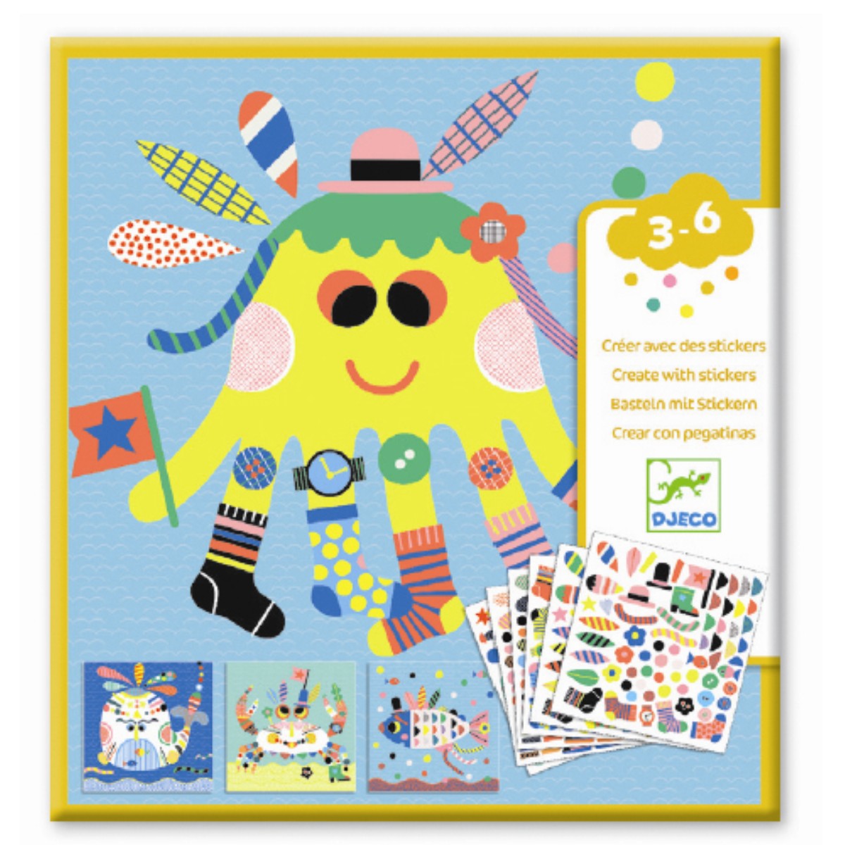 Klistermærkeleg - Havdyr