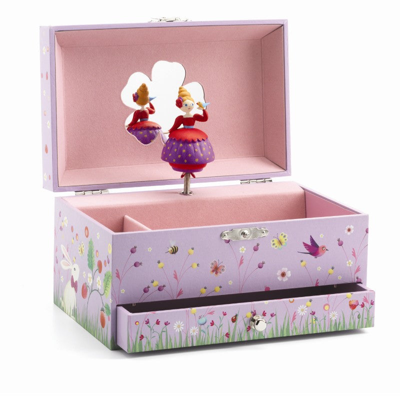 Smykkeskrin prinsesse med jordbær