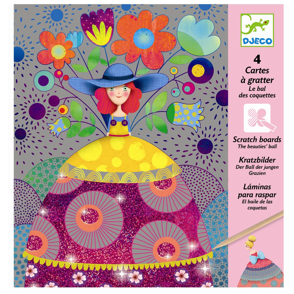 Skrabekort - Skønhedernes bal