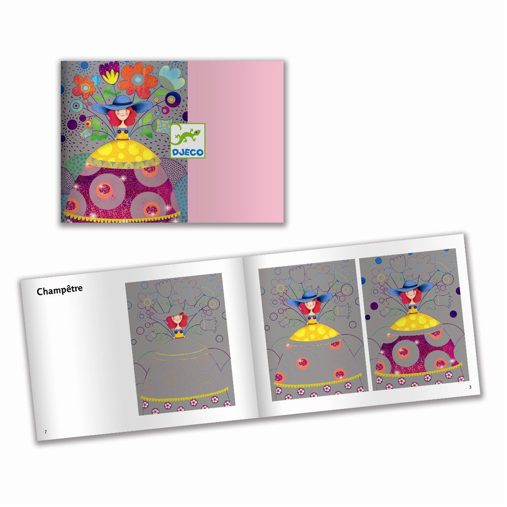 Skrabekort - Skønhedernes bal