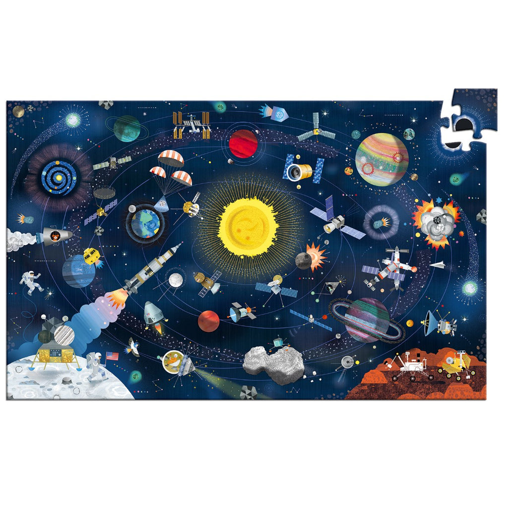 Observationspuslepil 200 brikker - 'Rummet'