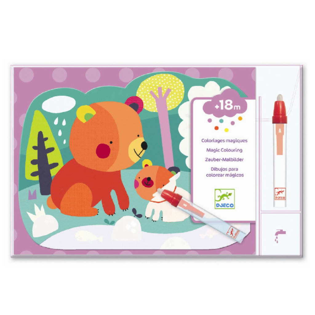 Farvelæg med vand - 'gemt i skoven'