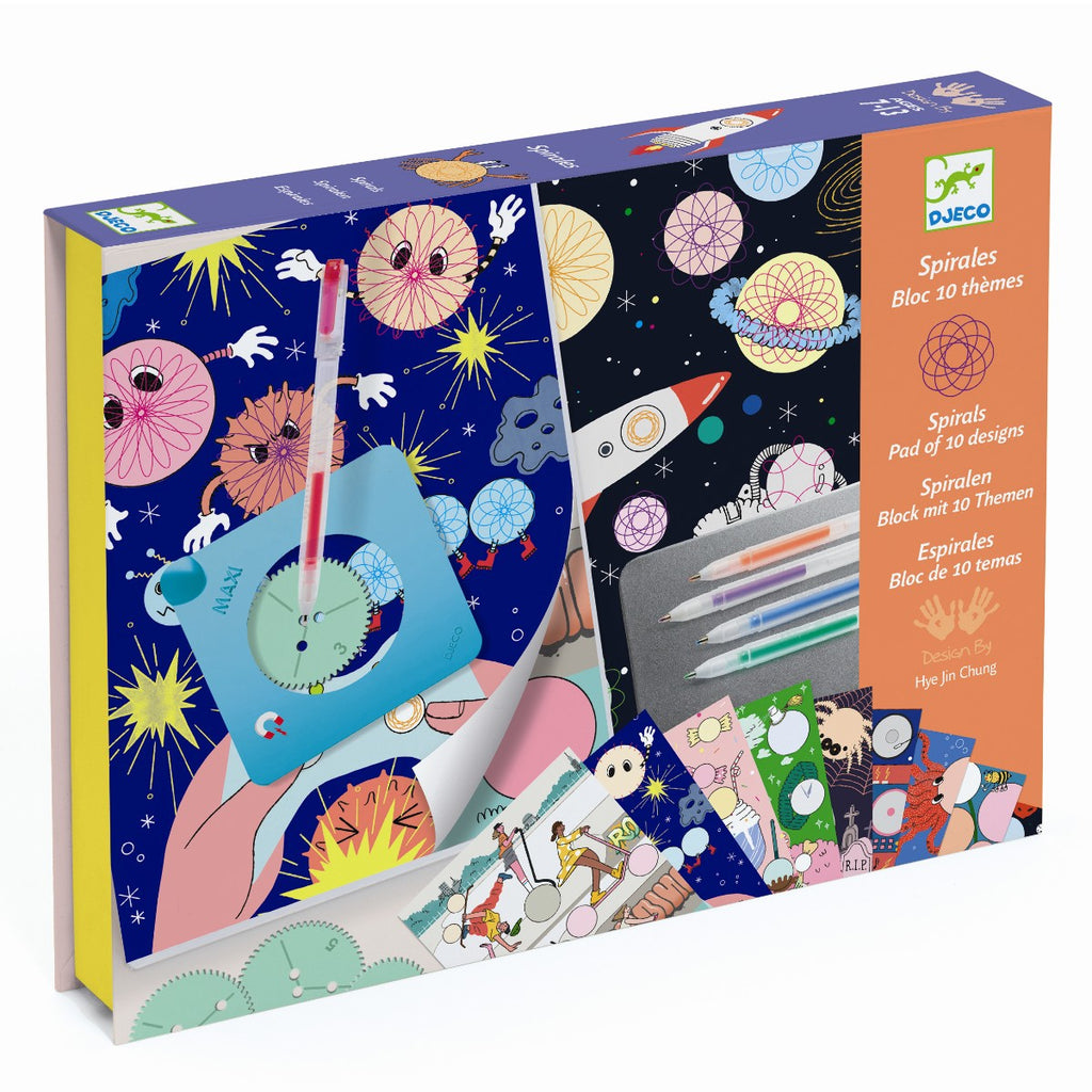 Kreaæske med spiraler - 'Rummet'