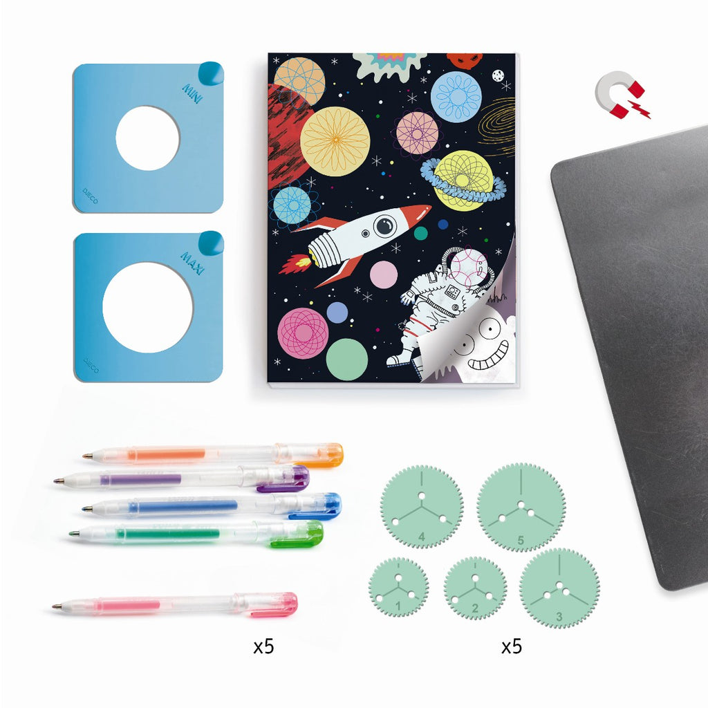 Kreaæske med spiraler - 'Rummet'