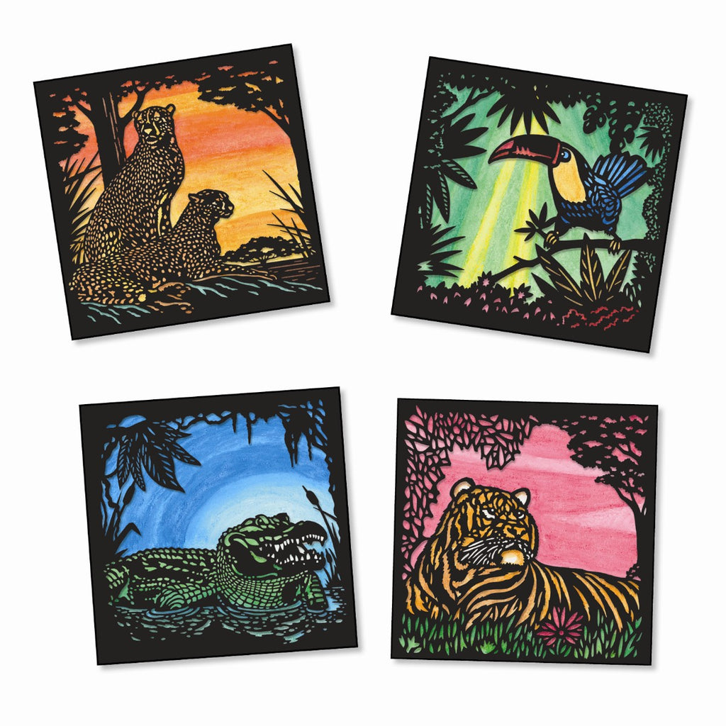 Akvarel workshop med vilde dyr