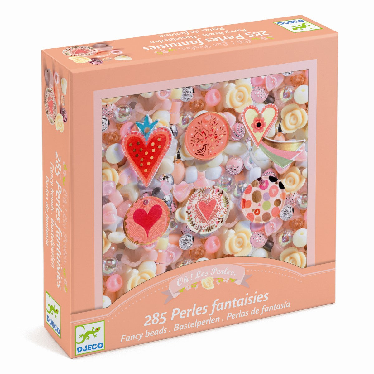 Perleæske med hjerter