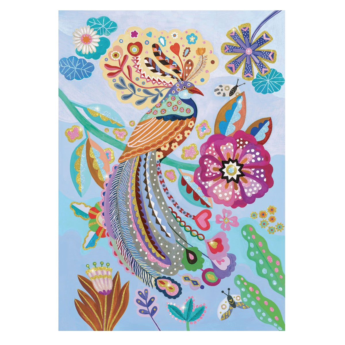 Puslespil wizzy glimmerfugl 50 brikker