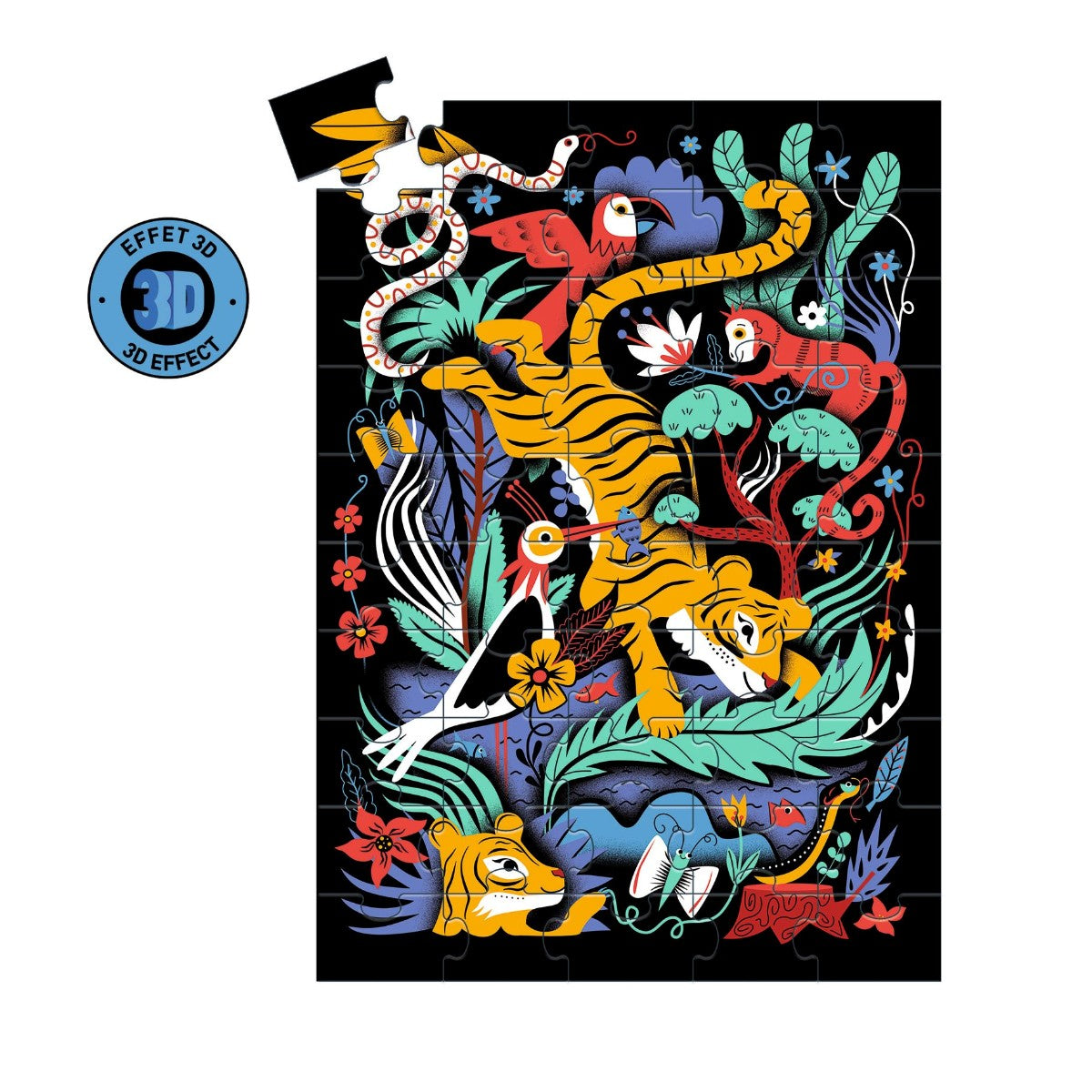 Pusle Wizzy 50 brikker - 'Tigerspringet'