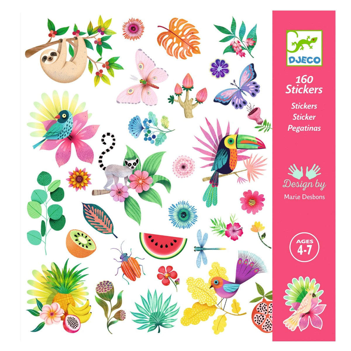 Klistermærkepakke - Paradiset