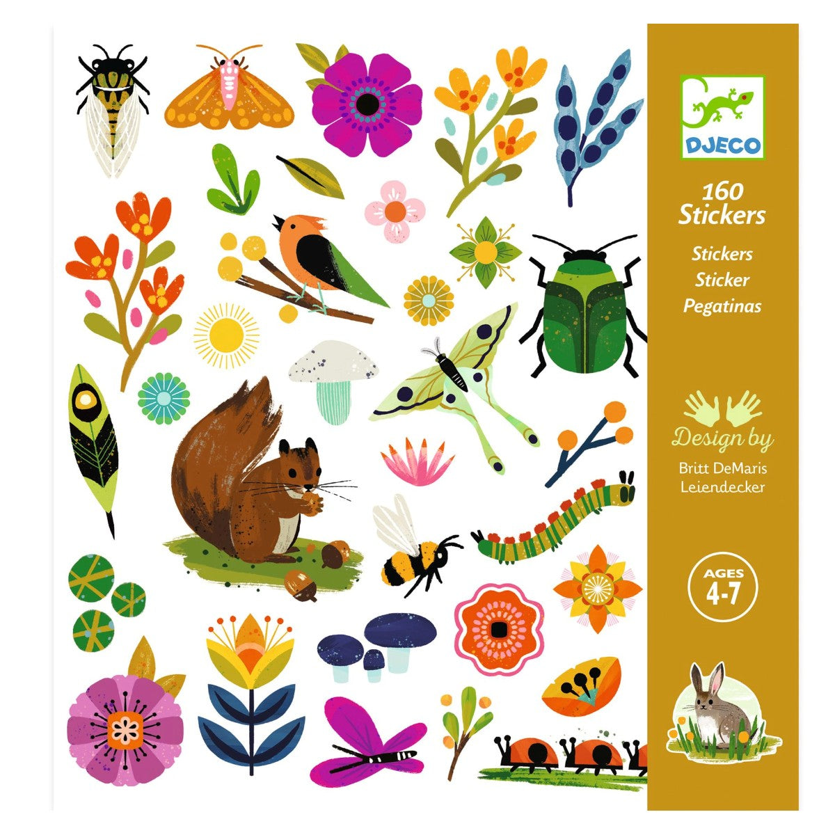 Klistermærkepakke - Haven