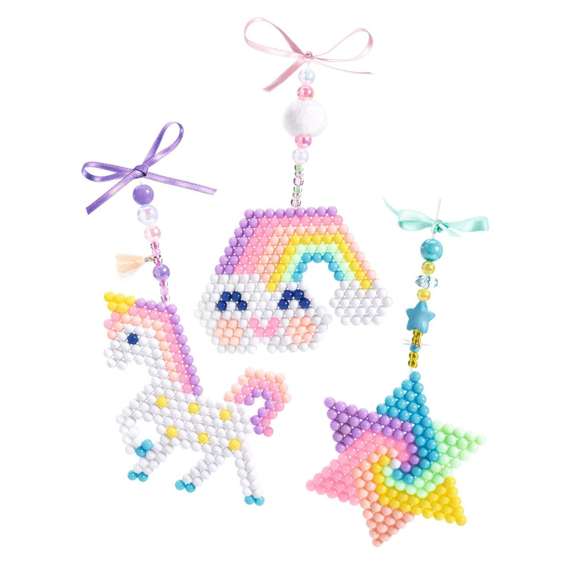 Artistic aqua vandperler - Regnbue