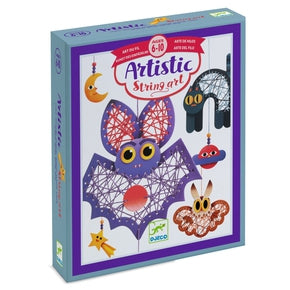 Artistic string art - 'Natten'