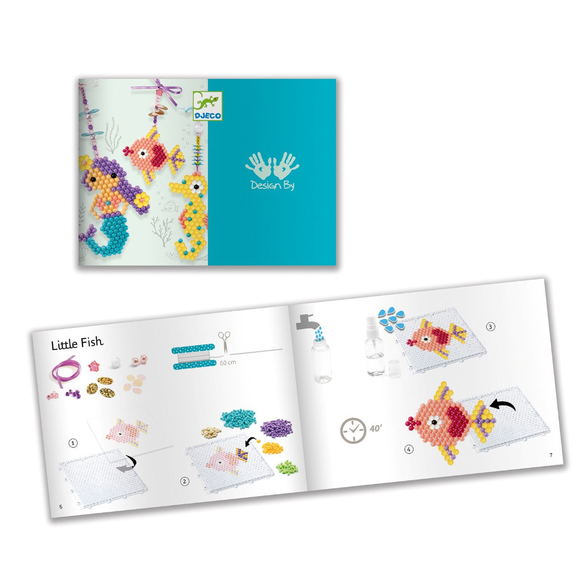 Artistic Aqua vandperler - 'I havet'