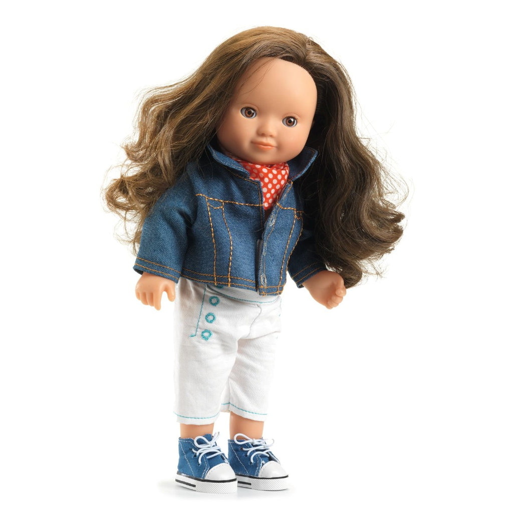 Dukketøj: Jakke med tørklæde