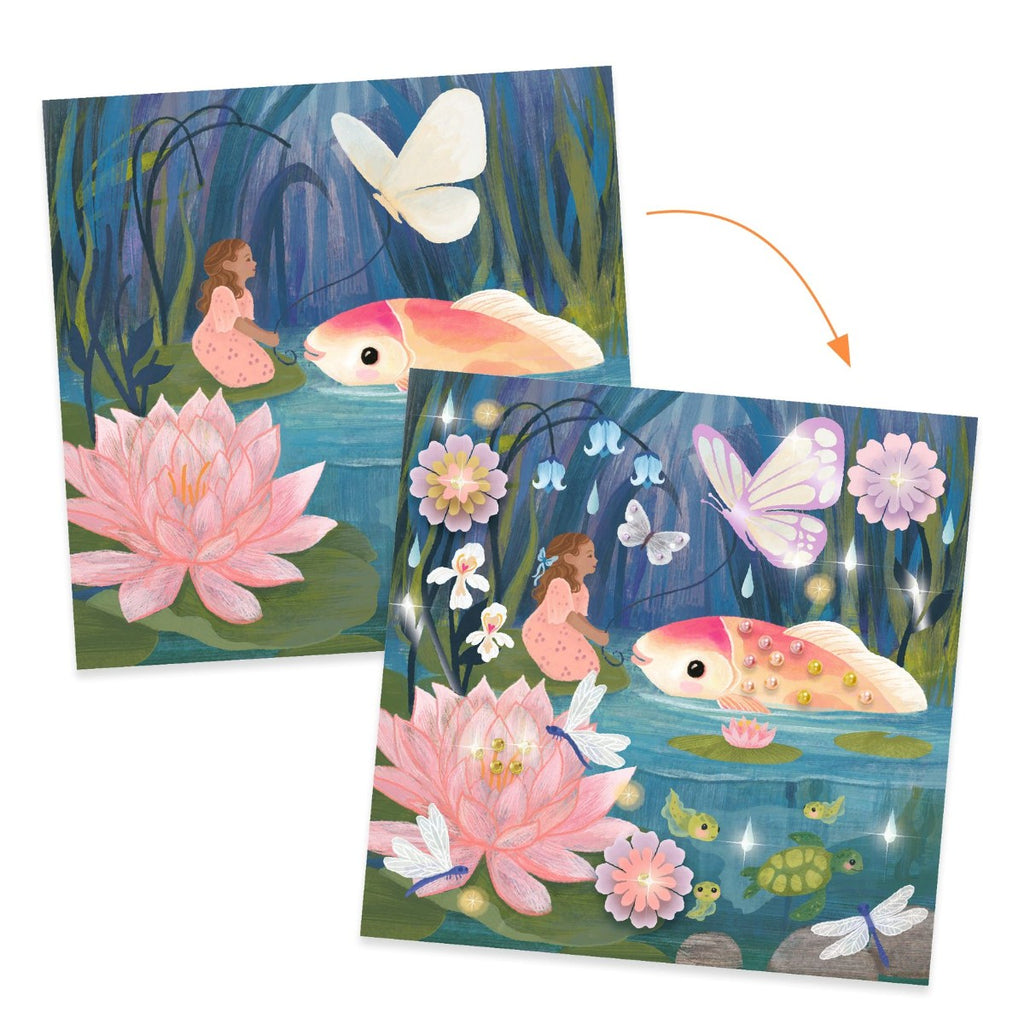 Dekorer Tommelise-eventyret