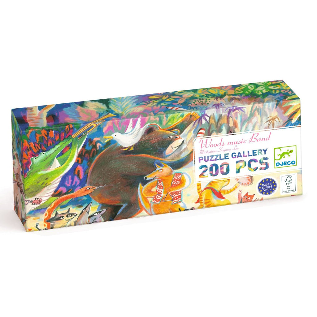 Pusle gallery 200 brikker - 'Musik i skoven'
