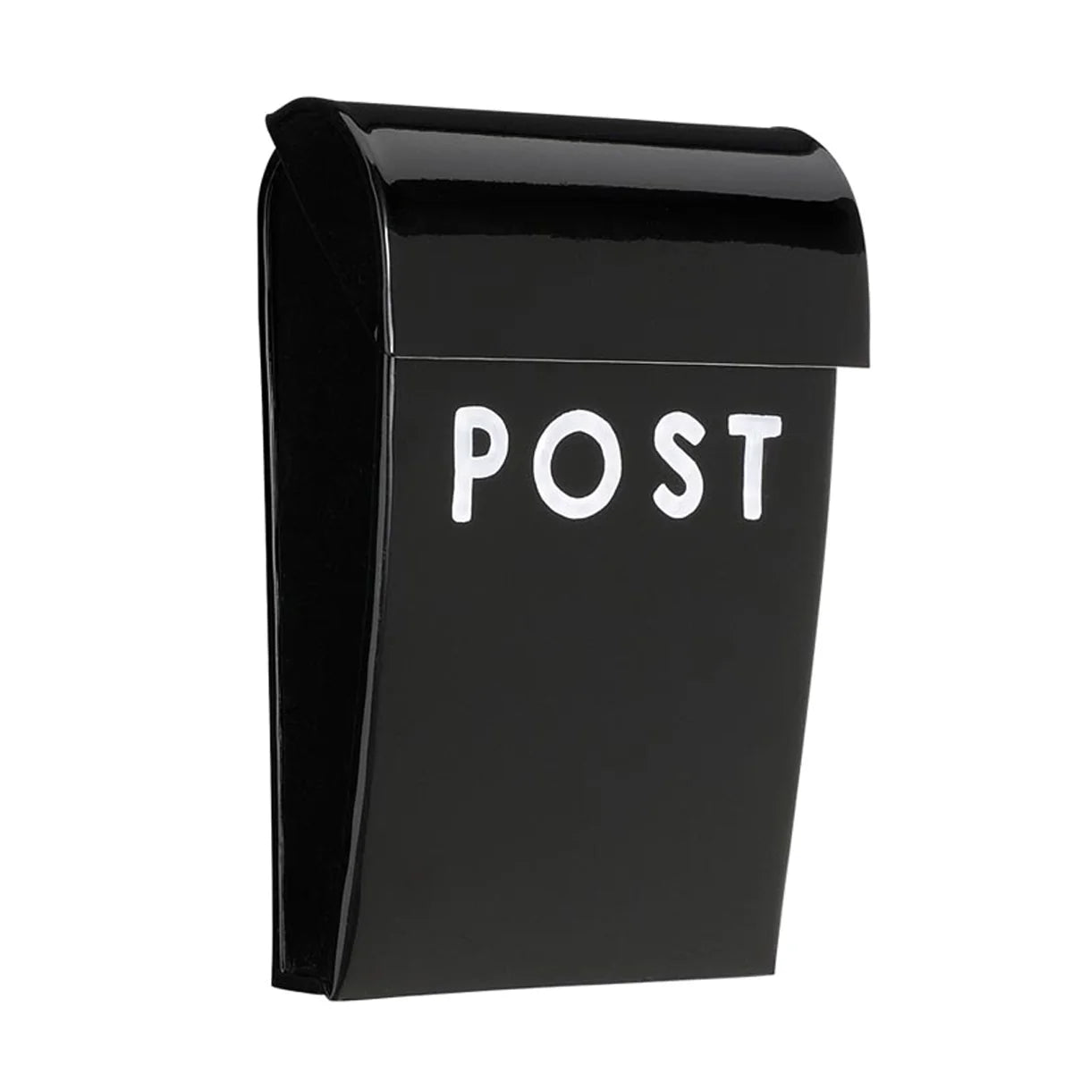 Postkasse sort