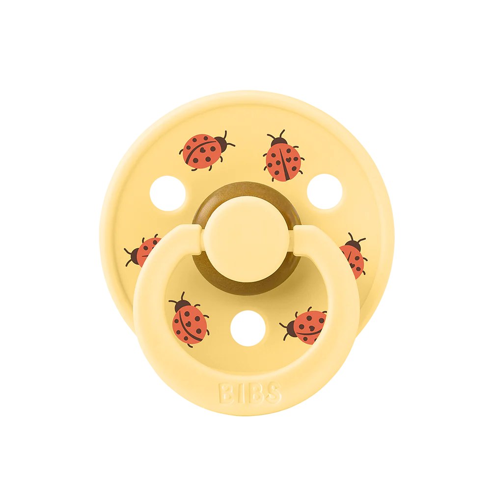 Enkeltsut str. 1 Pale butter m/ mariehøner