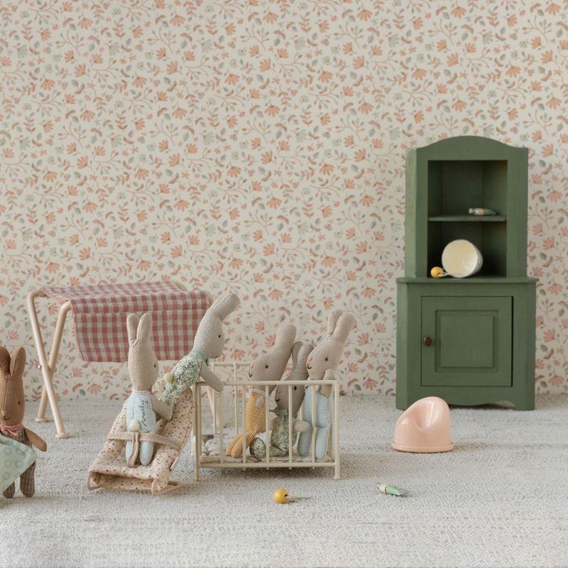 Hjørneskab mørkegrønt