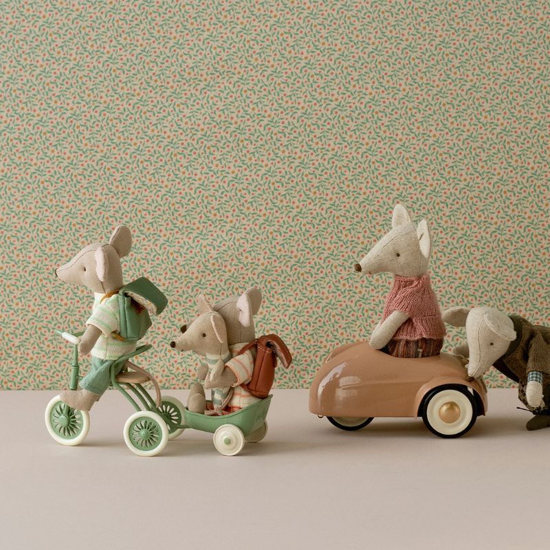 Vogn til cykel grøn