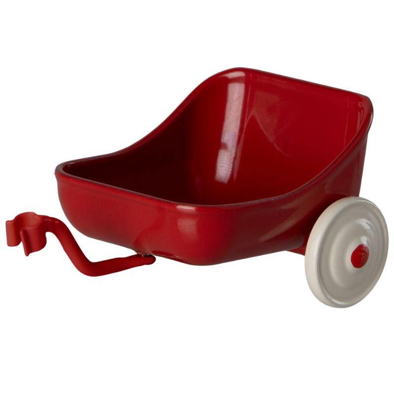 Vogn til cykel rød