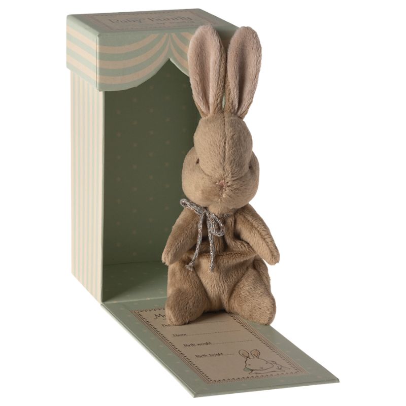 Min første kanin i blå æske