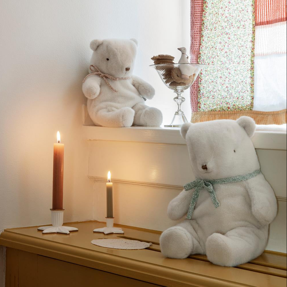 Teddy bear plush small - Mimi off white