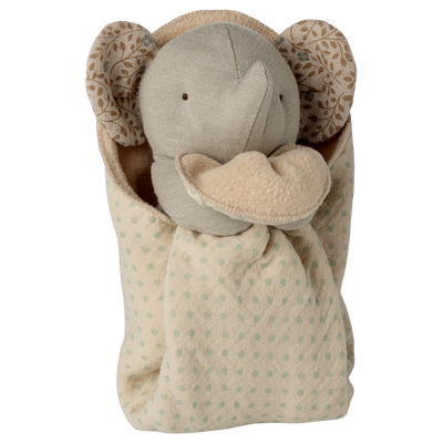 Lullaby friends nusseklud mini elefant grå