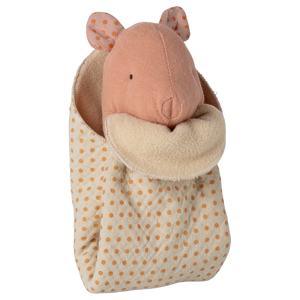 Lullaby friends nusseklud mini gris rose