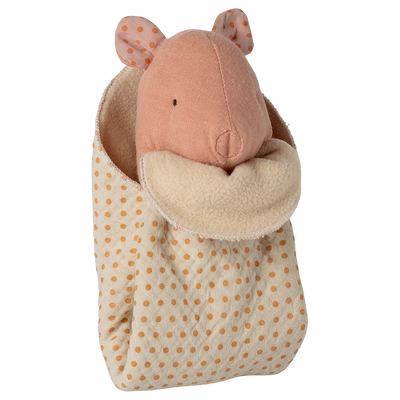Lullaby friends nusseklud mini gris rose
