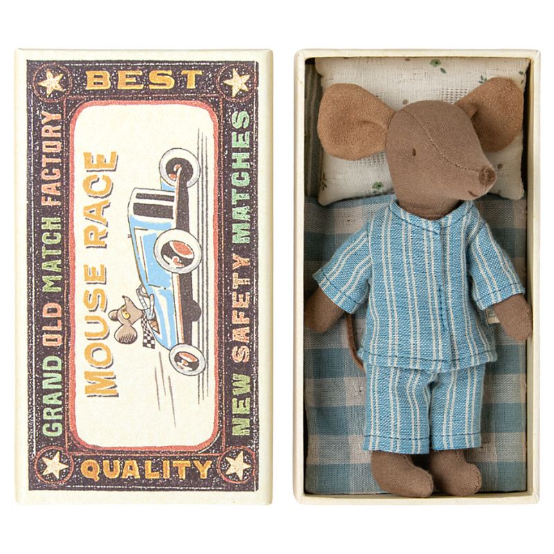 Storebrormus i æske