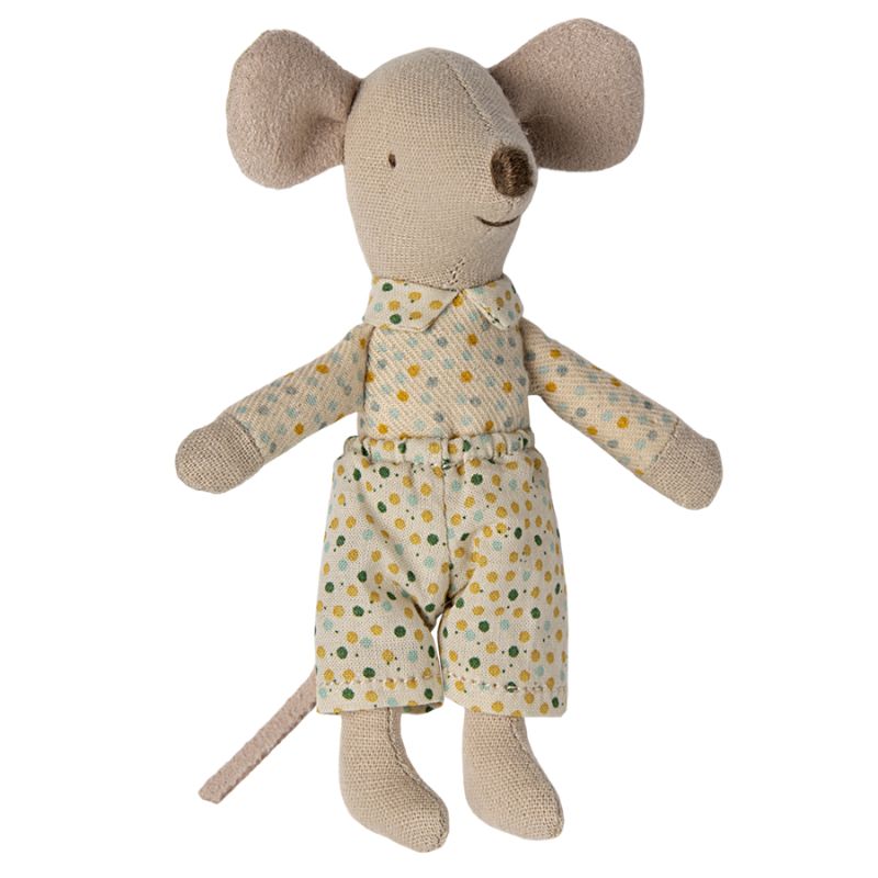 Lillebrormus i æske