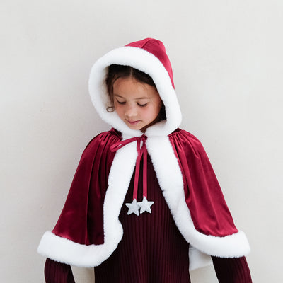 Kappe red Mrs Claus