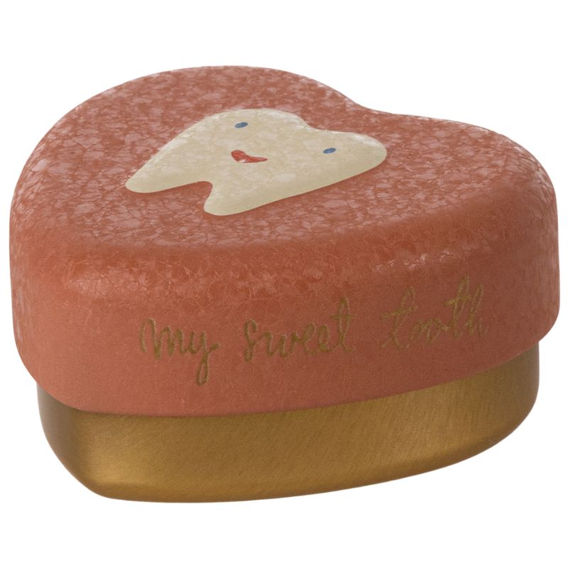 Maileg tandæske rosa