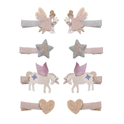 8 hårclips - dreamy fairy
