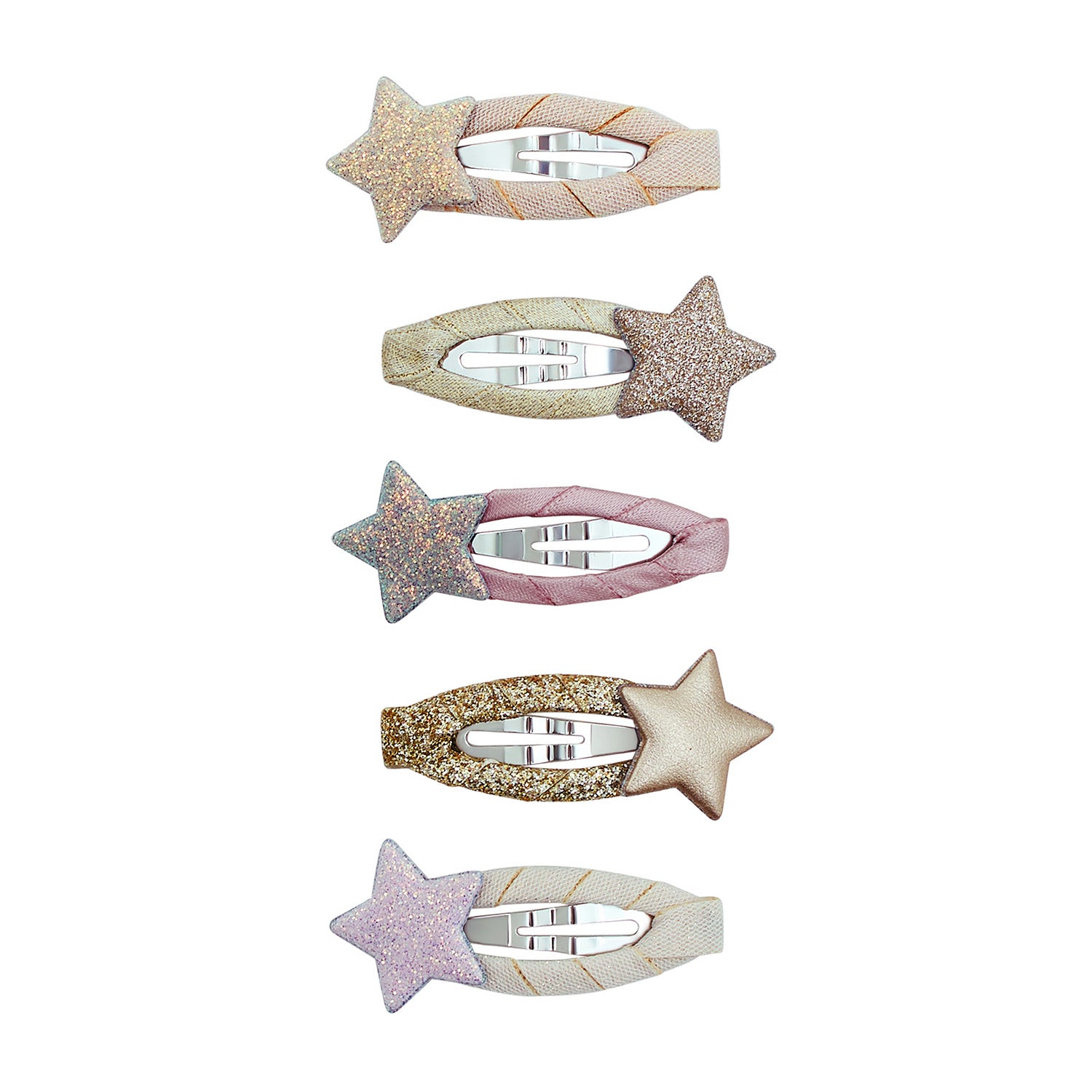 5 hårspænder - mini stellina