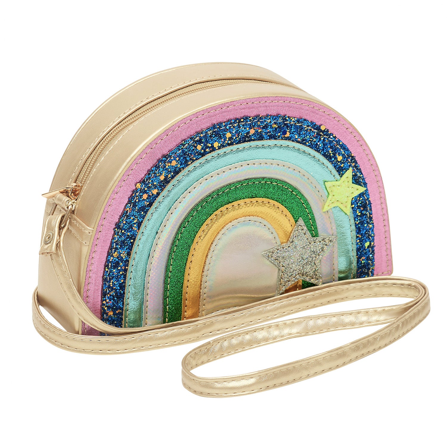 Skuldertaske - unicornland rainbow