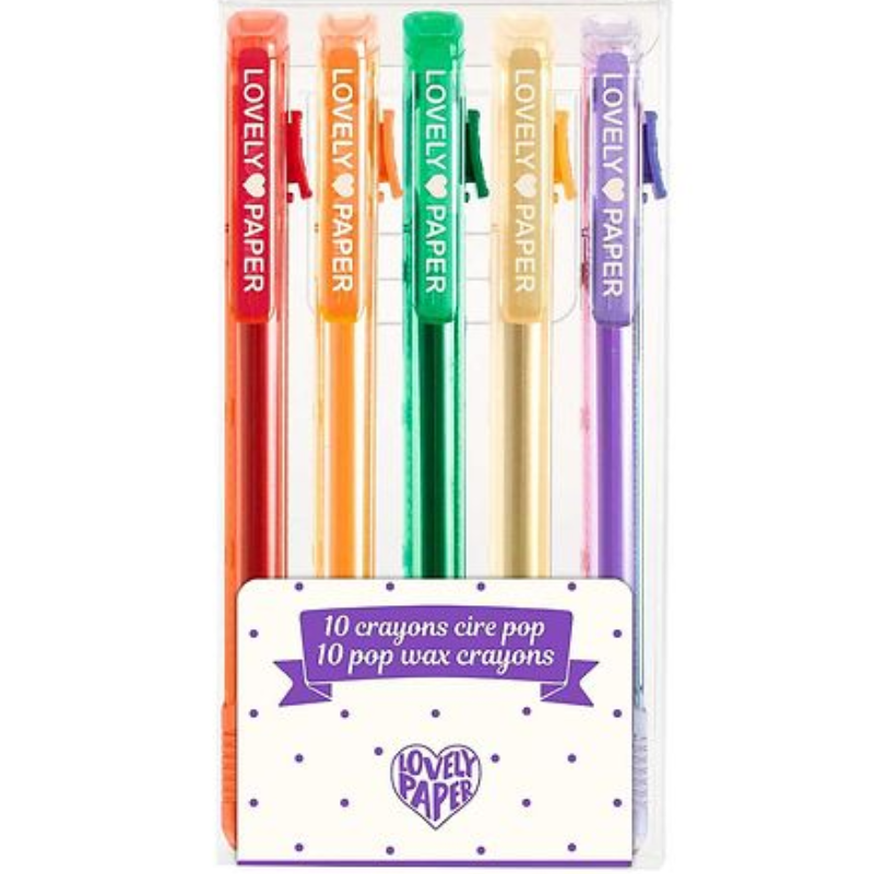 Farveblyanter pop wax