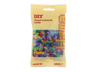 Perler 1000 stk. - Transparent mix (207-53)