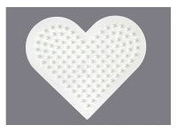 Midi perleplade - Hjerte 236