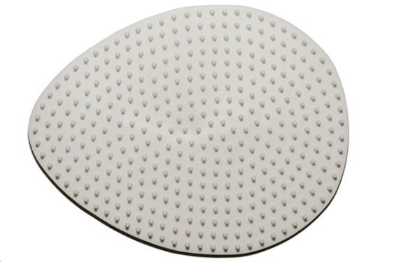 Midi perleplade - æggeformet 260