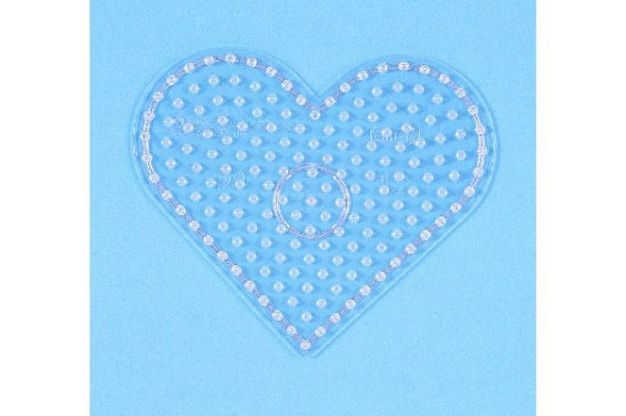 Maxi perleplade - Stort hjerte