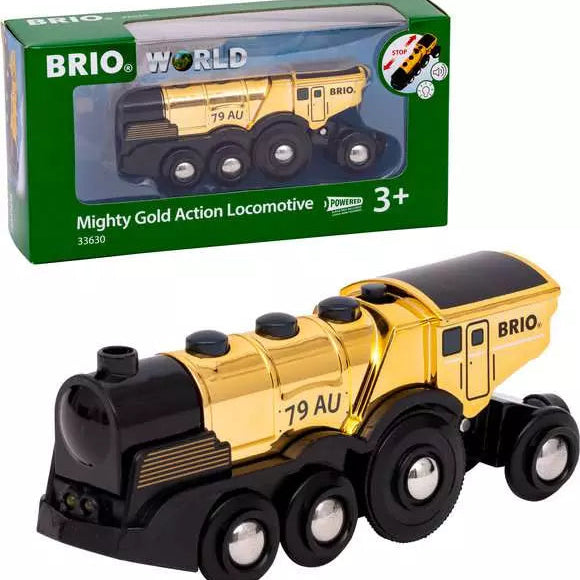 Guld action lokomotiv