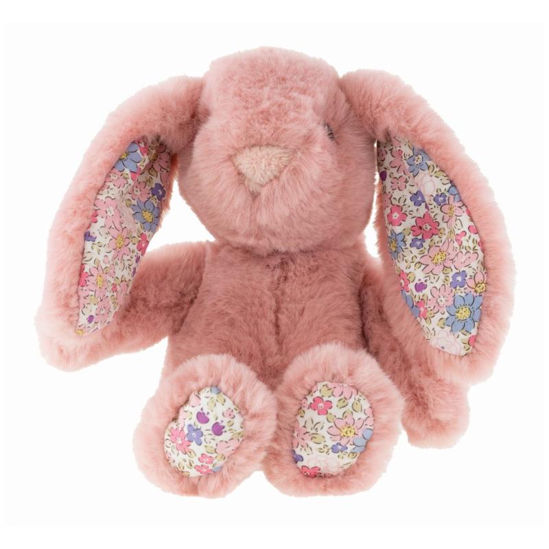 Tinka kanin - Rosa med blomster (18 cm)