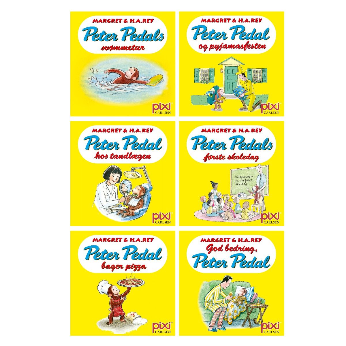 Pixi Peter Pedal og hundehvalpene